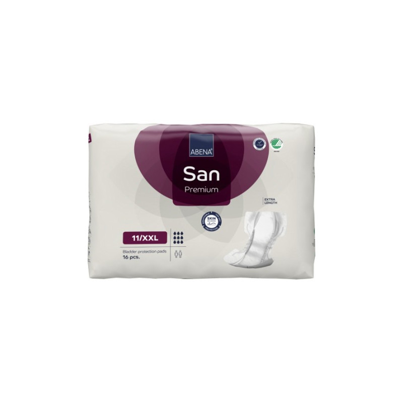 Abri-San Premium N°11 XXL - Protection urinaire anatomique Abena Abri San - 1