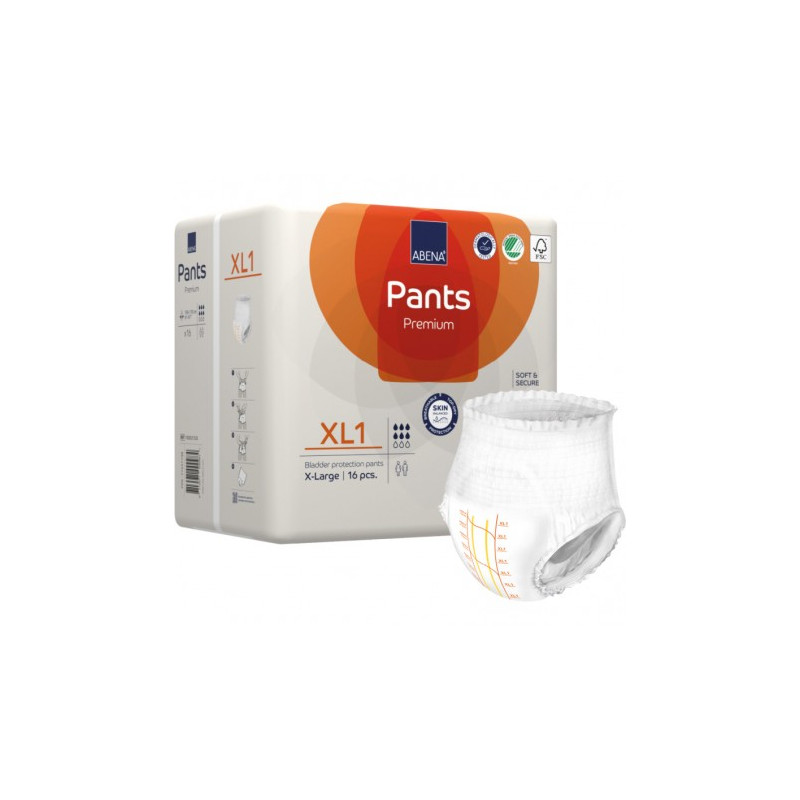 Slip Absorbant / Pants - Abena pants XL - N°1 Abena Abri Flex - 1