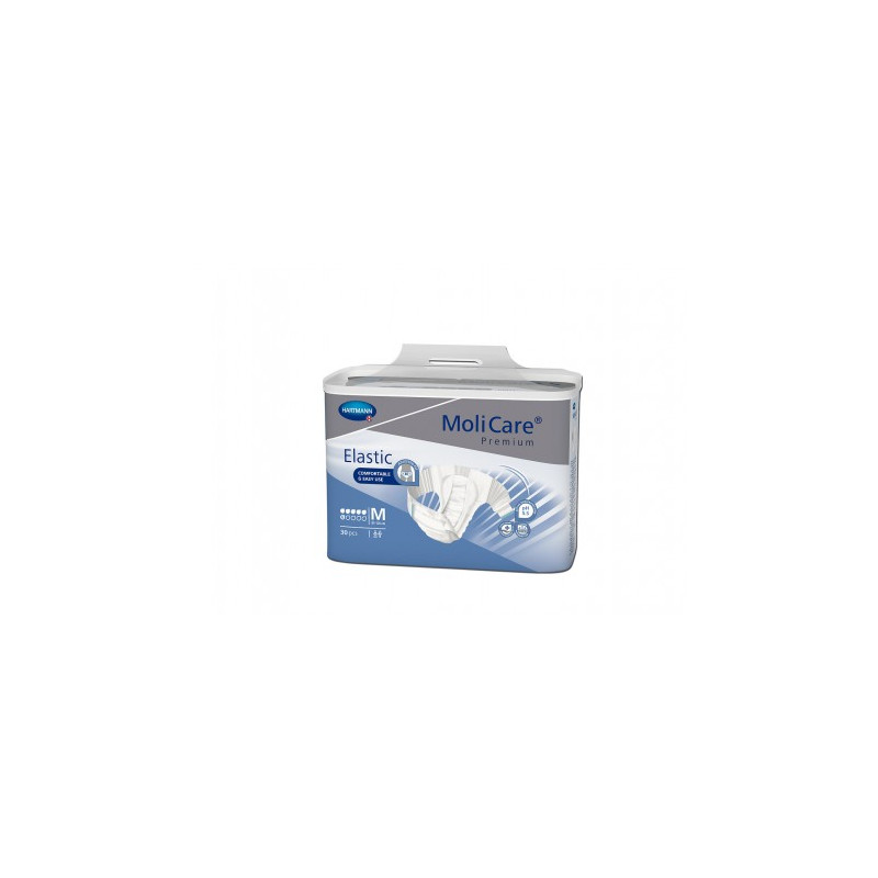 Couches adulte - MoliCare Premium Elastic - M - 6 gouttes Hartmann Molicare Premium Elastic - 2