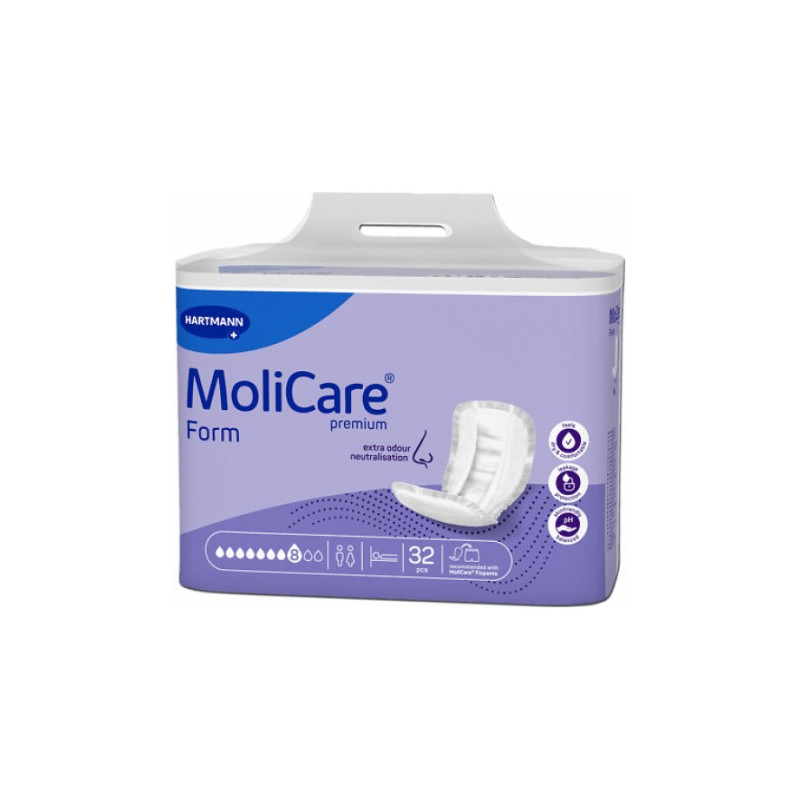 Hartmann Molicare Premium Form Super Plus - Protection urinaire anatomique - 8 gouttes Hartmann MoliCare Premium Form - 1