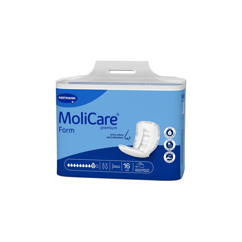 Protection urinaire anatomique - Hartmann Molicare Premium Form Maxi - 9 gouttes Hartmann MoliCare Premium Form - 2