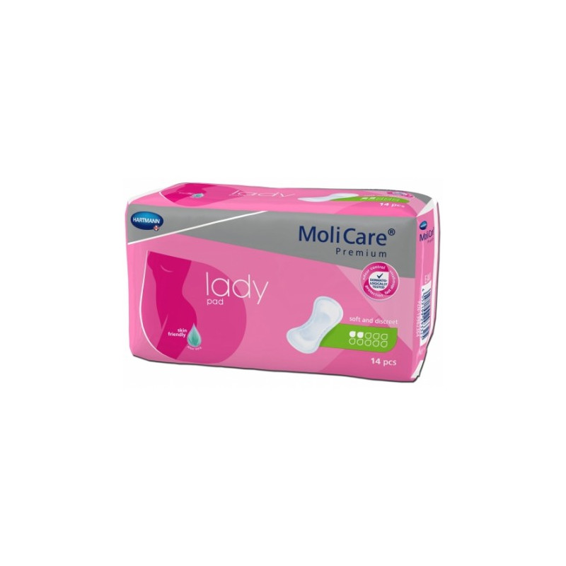 Protection urinaire femme - MoliCare Premium Lady 2 gouttes  - 1