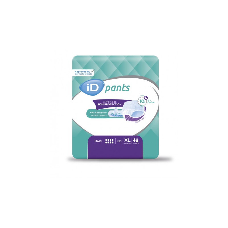SLIP ABSORBANT / PANTS - ONTEX- ID PANTS XL MAXI  - 1