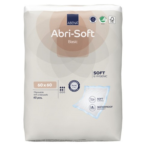 Abri-Soft basic - Alèse jetable 60x60 Abena Abri Soft - 1