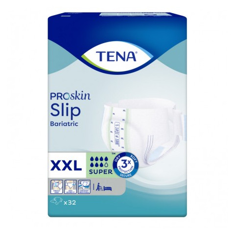 Couches adulte - TENA Slip XXL Bariatric Super Tena Slip - 1