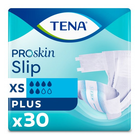 Couches adultes - TENA Slip ProSkin Plus XS Tena Slip - 1