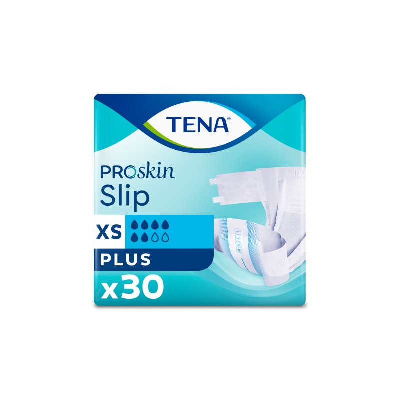 Couches adultes - TENA Slip ProSkin Plus XS Tena Slip - 1