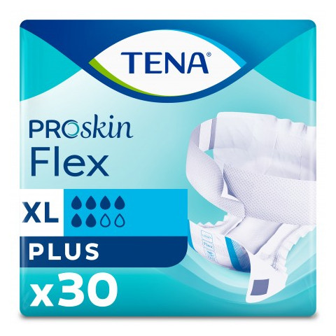 Couches adultes à ceinture - TENA Flex ProSkin Plus XL Tena Flex - 1