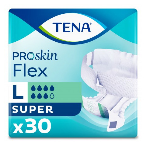 Couches adultes à ceinture - TENA Flex ProSkin Super L Tena Flex - 1
