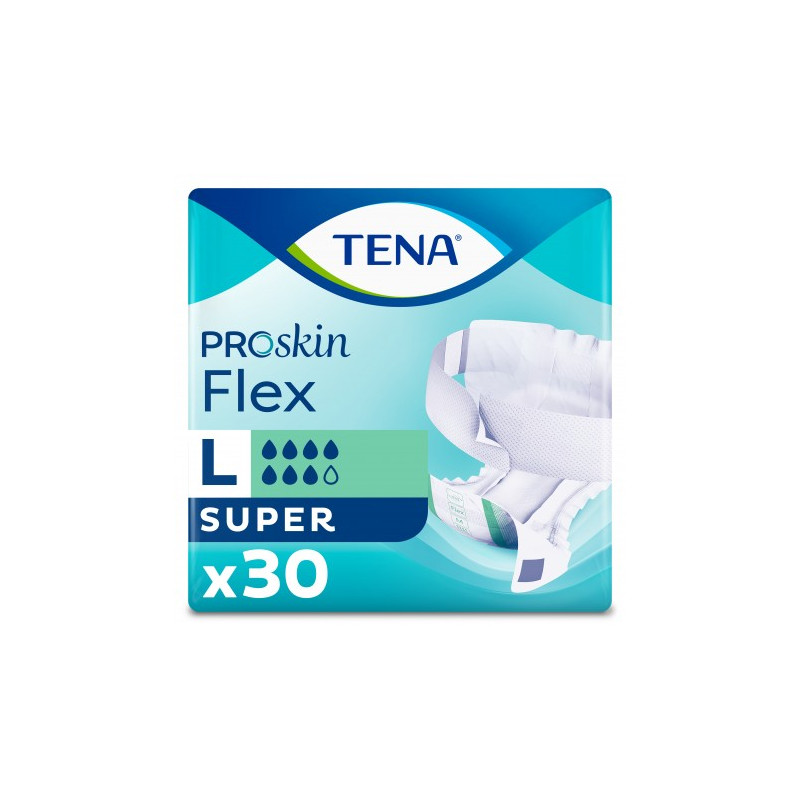 Couches adultes à ceinture - TENA Flex ProSkin Super L Tena Flex - 1