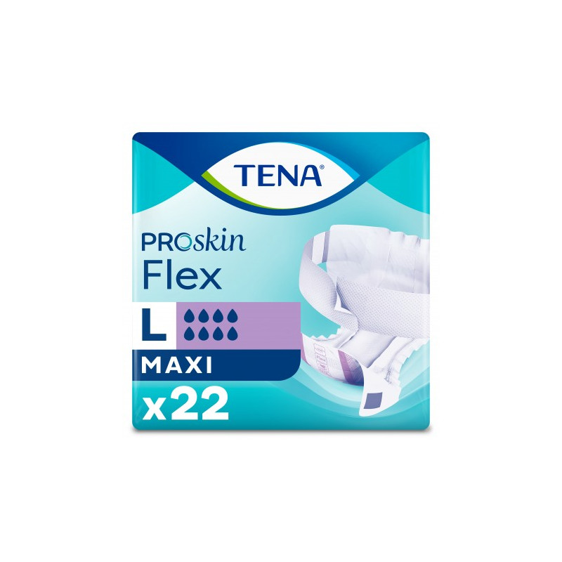 Couches adultes à ceinture - TENA Flex ProSkin Maxi L Tena Flex - 1