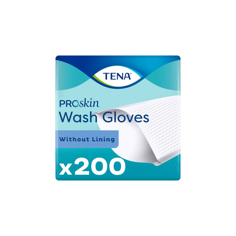 TENA Wash Gloves - Gants non plastifiés Tena Wash - 1