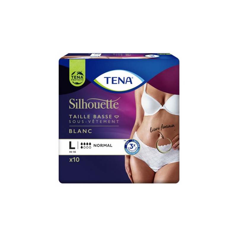 Protection urinaire femme - TENA Silhouette Normal - Large Tena Silhouette - 2