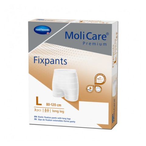 Slips de maintien lavables - Boxer Hartmann MoliPants Soft L Hartmann MoliCare Premium Fixpants - 1