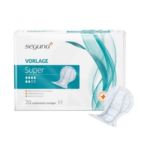 SEGUNA Vorlage super - Protection urinaire anatomique  - 1