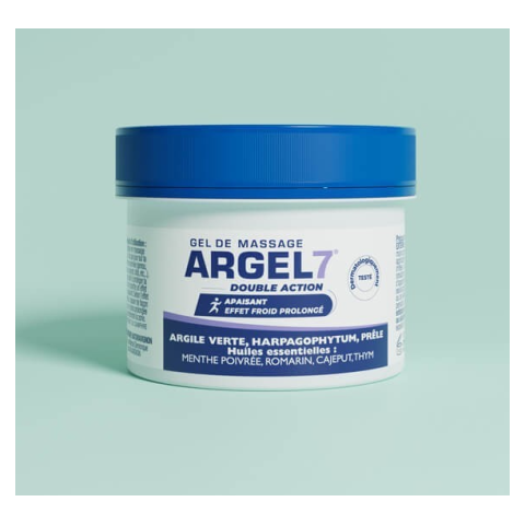 Argel 7 - Gel de massage articulaire en pot NaturAvignon - 1