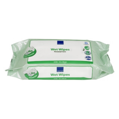 Lingettes imprégnées Abena
