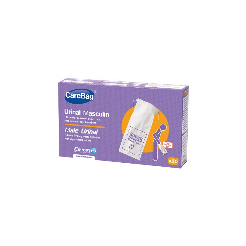 Sac Urinal masculin Care Bag  - 1