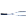 Sonde anale avec fil souple Bananes - 2 bagues