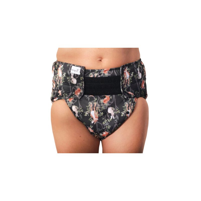 Couche lavable adulte Night in Forest- Pupus Pupus - 1