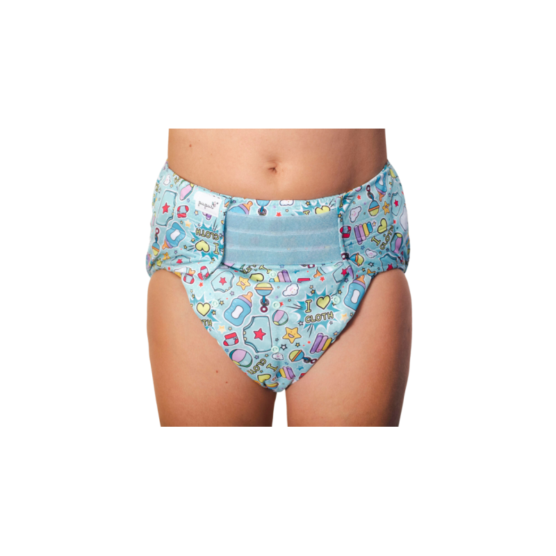 Couche lavable adulte Dj Bobo - Pupus Pupus - 1
