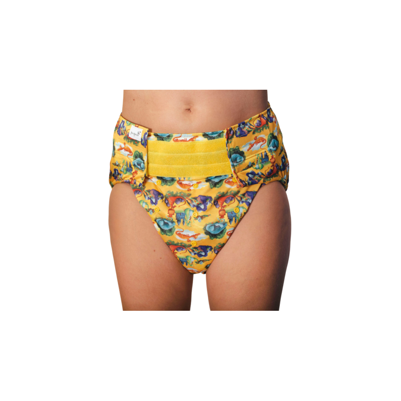 Couche lavable adulte Dragons - Pupus Pupus - 1