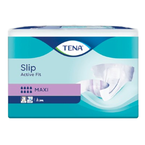 TENA Slip Active Fit Maxi S - Couches adultes plastifiées Tena Slip - 1