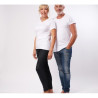 Tee-Shirt Mixte - manches courtes ouverture épaules aimants - Benefactor Benefactor - 3