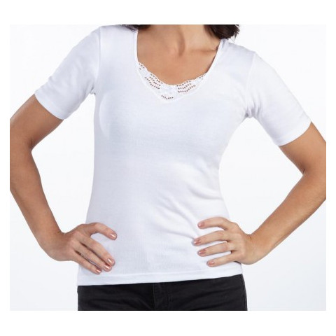 Maillot de corps manche courtes sans couture - Benefactor Benefactor - 1