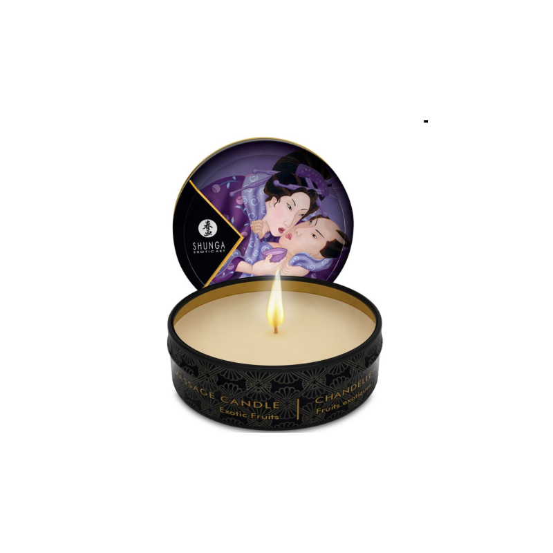 SHUNGA - Bougie de massage aux fruits exotiques SHUNGA CANDLES  - 1
