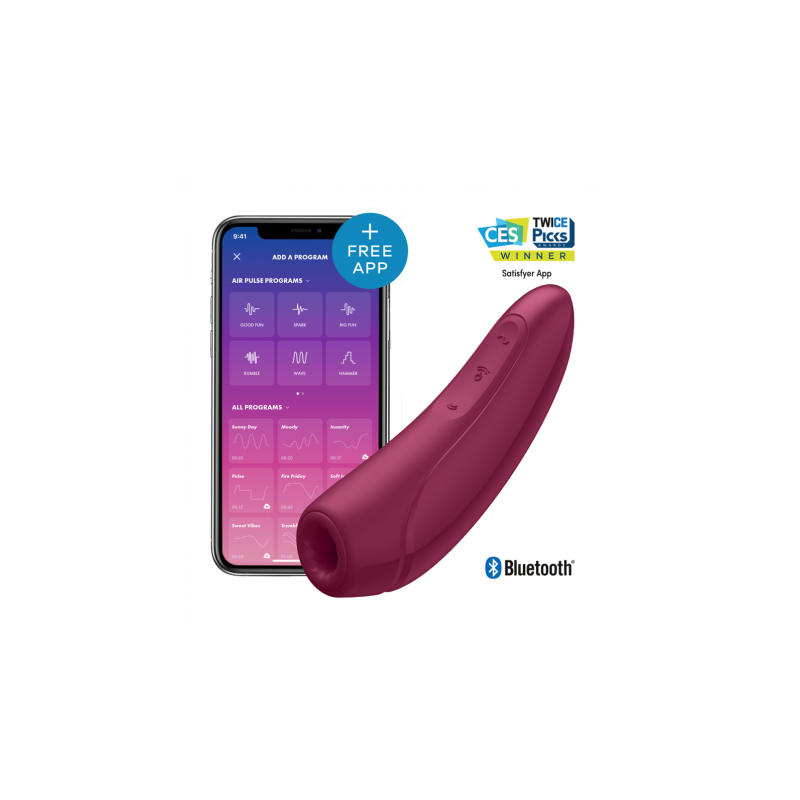 SATISFYER CURVY 2+ ROSE SATISFYER CONNECT - 1
