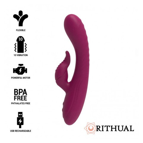 RITHUAL - ANUSARA DOUBLE MOTEUR RECHARGEABLE 2.0 ORCHIDÉE RITHUAL - 1
