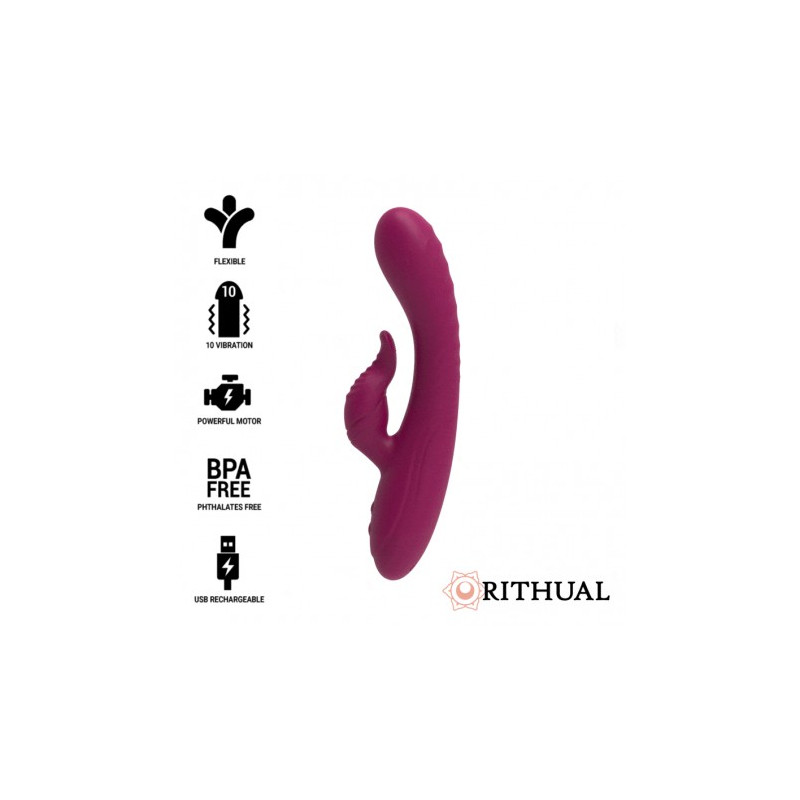 RITHUAL - ANUSARA DOUBLE MOTEUR RECHARGEABLE 2.0 ORCHIDÉE RITHUAL - 1