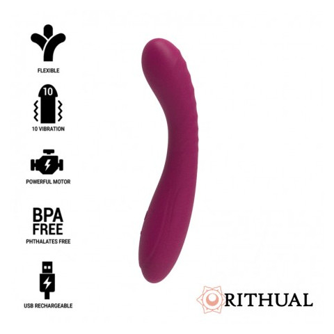 RITHUAL- STIMULATEUR  KRIYA RECHARGEABLE ORCHIDÉE G-POINT RITHUAL - 1