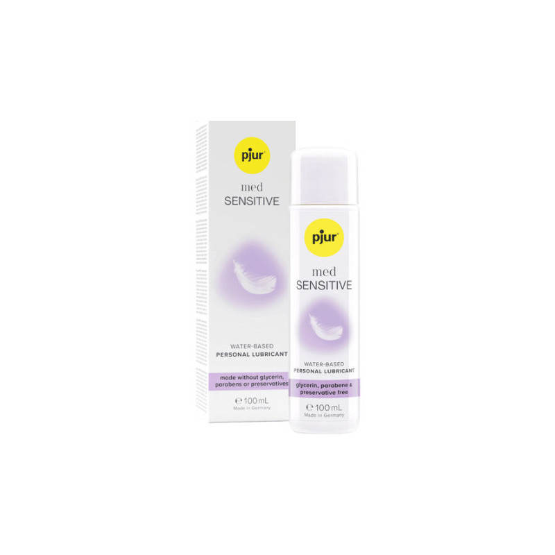 PJUR MED SENSITIVE GLIDE LUBRIFIANT AQUEUSE 100 ML PJUR - 2