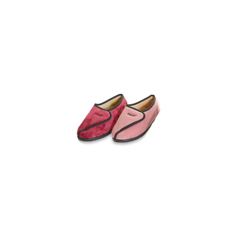 Chaussons pieds larges - 100% Coton - Femme L'âge d'or - 1