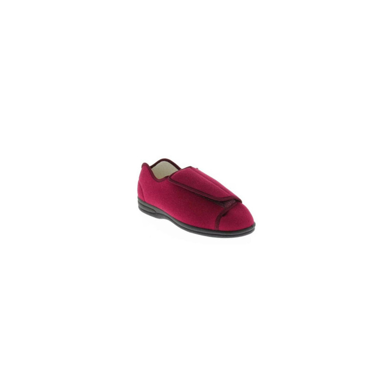 Chaussons grande ouverture rouge - Femme L'âge d'or - 1
