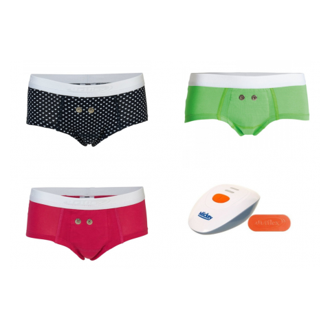 Pack de 3 boxers filles Uriflex + alarme stop pipi Mickey URIFLEX - 3