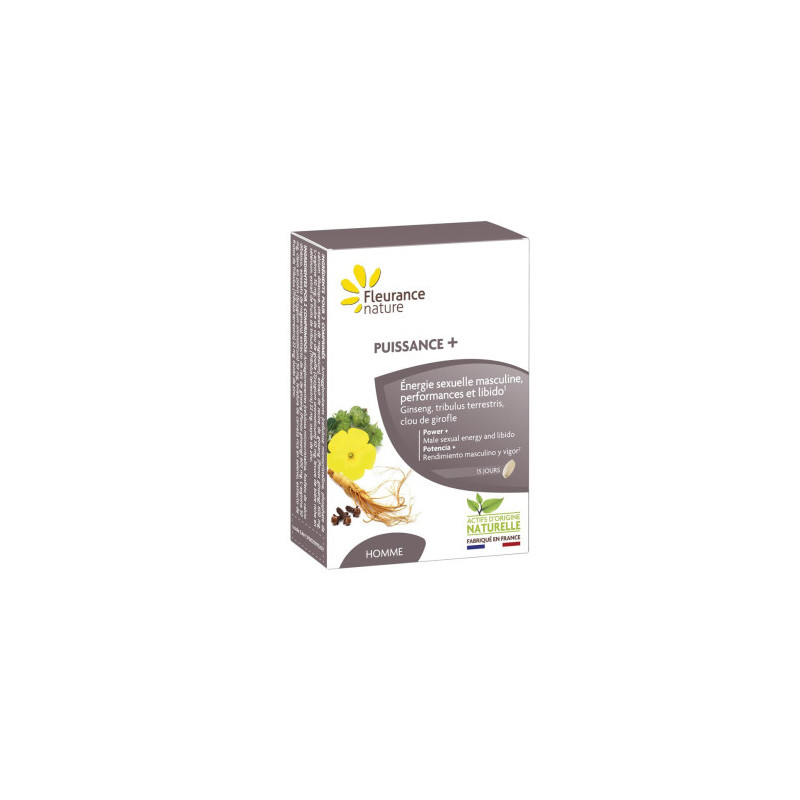Complément alimentaire Puissance + Fleurance nature - 1