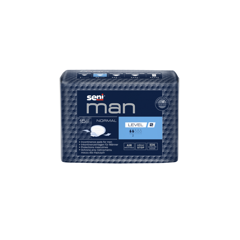 Seni Man Normal Level 2 - Protection urinaire homme Seni Man - 2