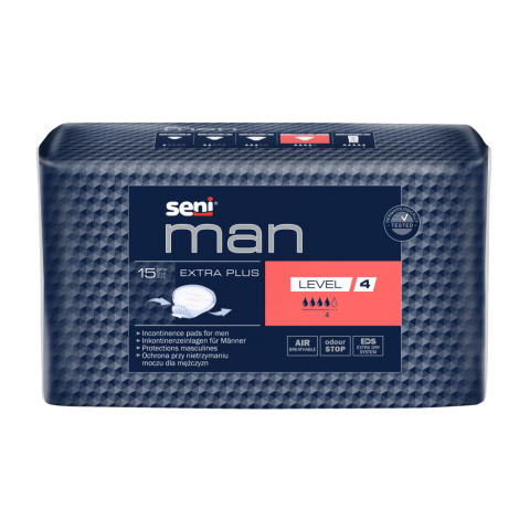 Seni Man Extra Plus Level 4 - Protection urinaire homme Seni Man - 1