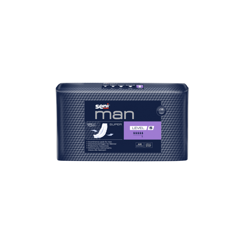 Seni Man Super Level 5 - Protection urinaire homme Seni Man - 1