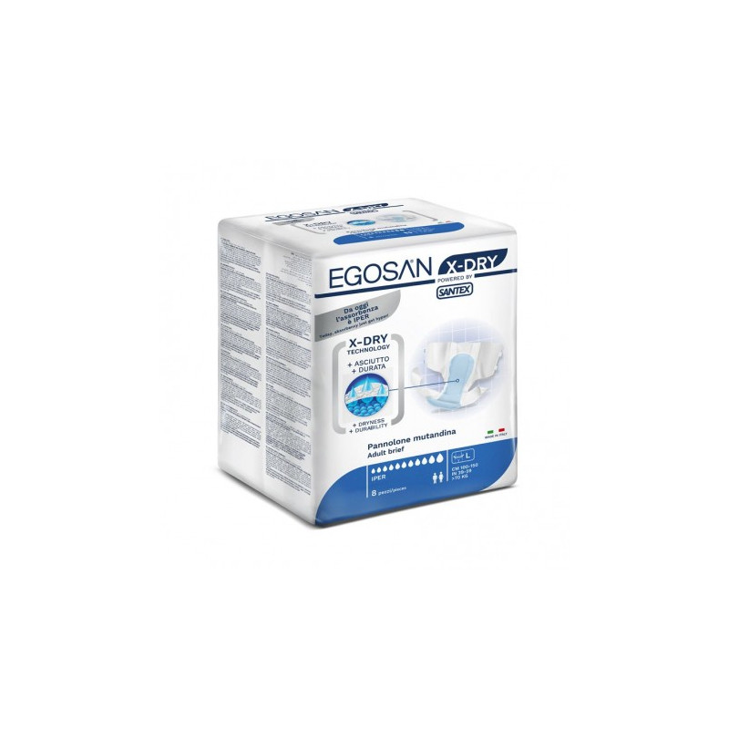 Couches Adulte - Egosan Slip - L X-DRY Egosan Slip - 1