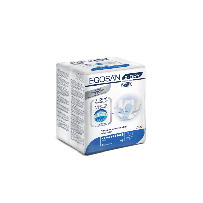 Egosan Slip XL X-DRY - Couches Adulte Egosan - 1
