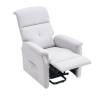 SENEA - Fauteuil releveur Augustin - 2 moteurs - Gris clair - pas cher