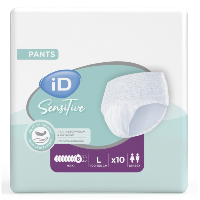 iD Sensitive Pants L Maxi - Slip Absorbant / Pants Ontex ID Pants - 1