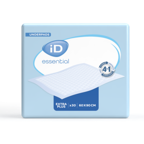 iD Discreet Underpad Extra Plus 60x90cm - Alèse jetable iD Discreet Underpad - 2
