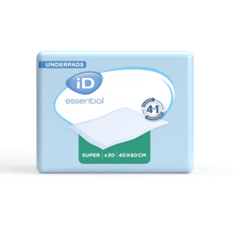 iD Essential Underpad Super - Alèse jetable 40x60 ID Essential - 1