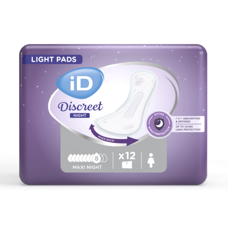 iD Discreet Light Pads for Women Maxi - Protection urinaire femme ID Discreet - 1