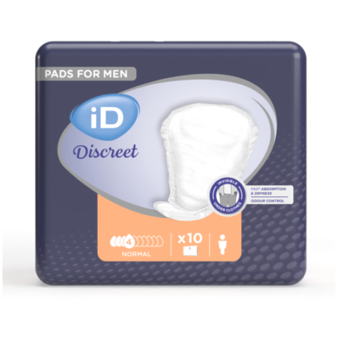 Ontex-ID Discreet light pads for Men Normal - Protection urinaire homme Ontex ID For Men - 2